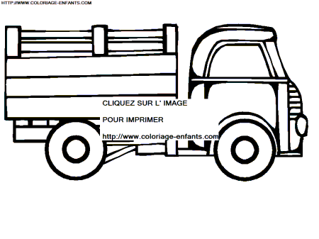 Truck coloring