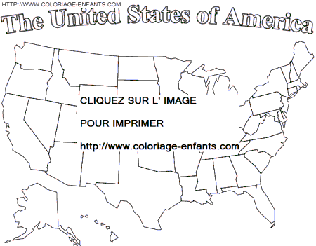 United States coloring