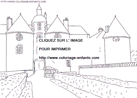 Castle coloring