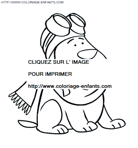 Clifford coloring - Clifford coloring pages to color - Clifford