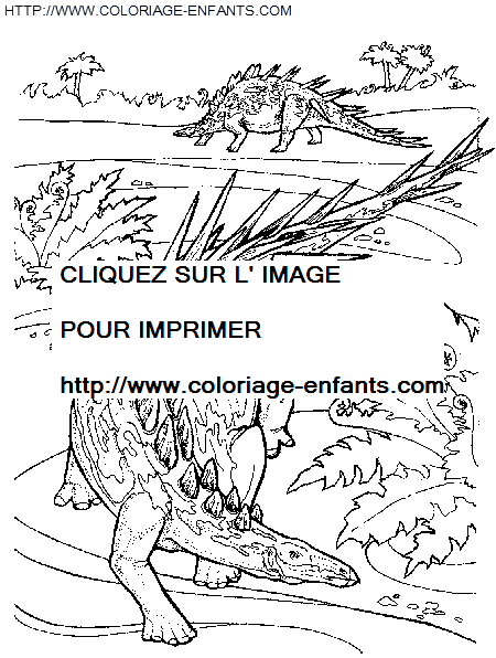 Dinosaur coloring