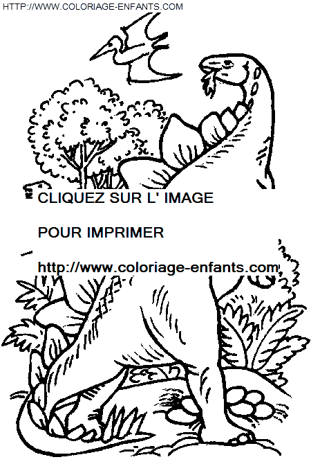 Dinosaur coloring