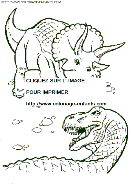 Dinosaur coloring