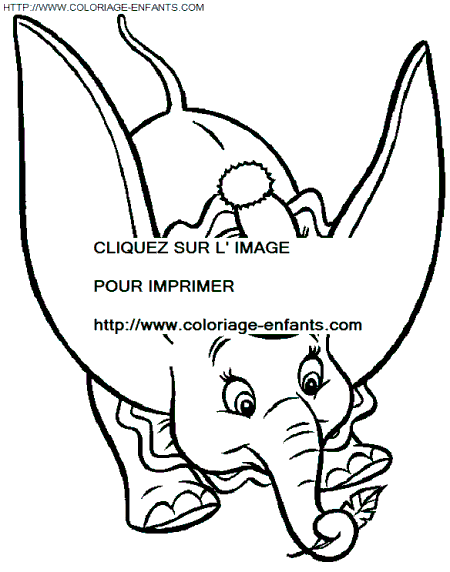 Dumbo coloring