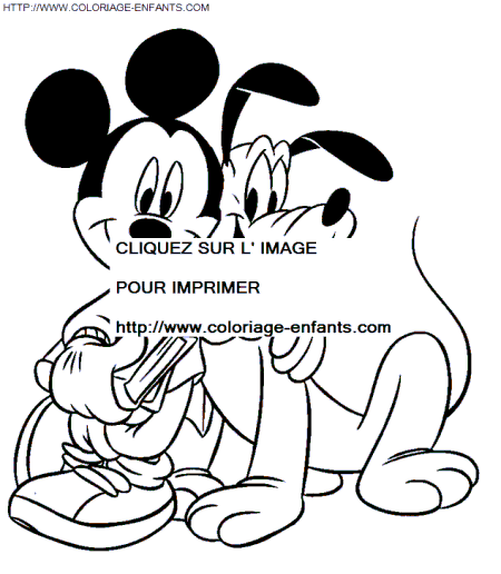 Mickey coloring