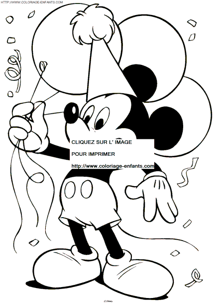 Mickey coloring