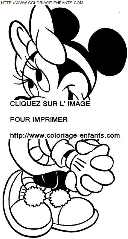 Minnie coloring