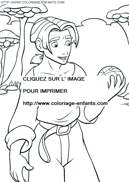 Treasure Planet coloring