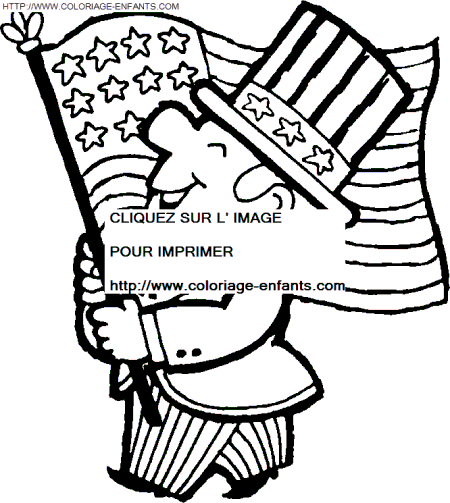 United States coloring