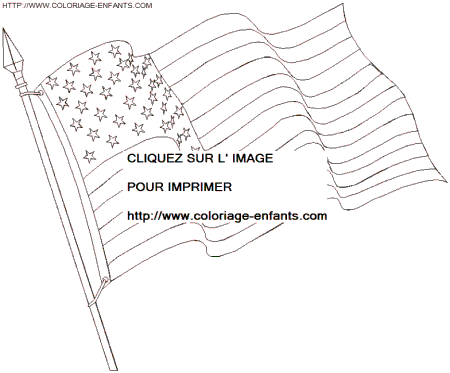 United States coloring