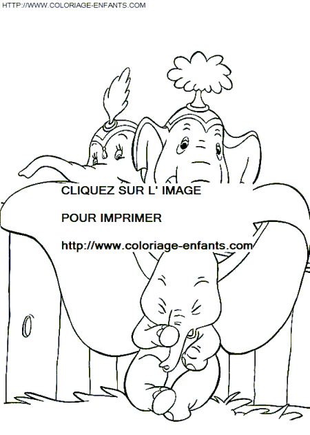 Dumbo coloring