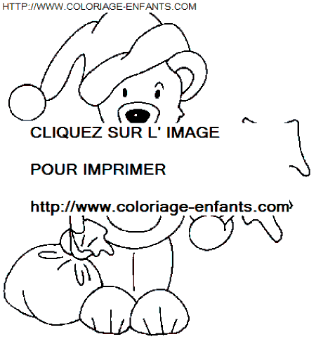 Christmas Animals coloring