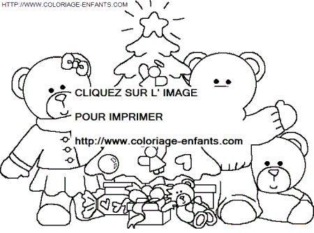 Christmas Animals coloring