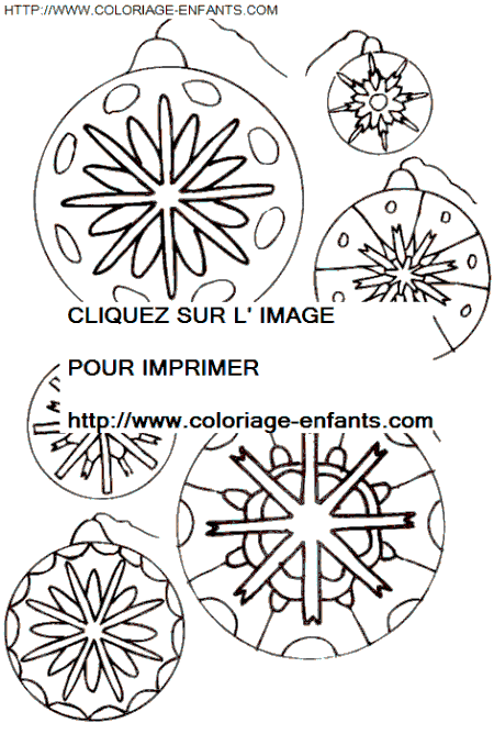 Christmas Balls coloring