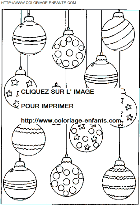 Christmas Balls coloring