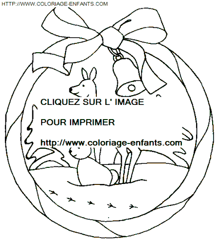 Christmas Wreaths coloring