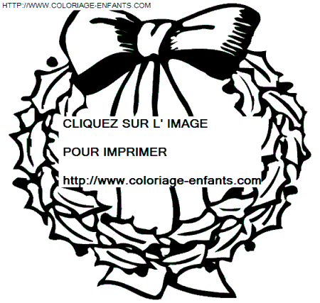 Christmas Wreaths coloring