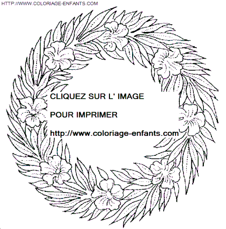 Christmas Wreaths coloring