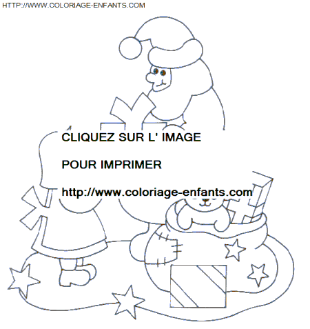 Christmas Children coloring