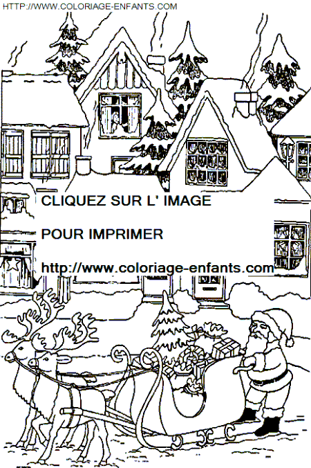 Christmas Children coloring