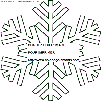 Christmas Snowflakes coloring