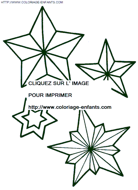 Christmas Snowflakes coloring