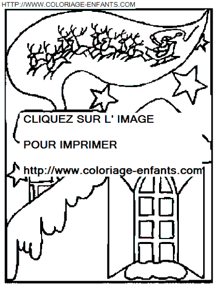 Christmas Scenery coloring