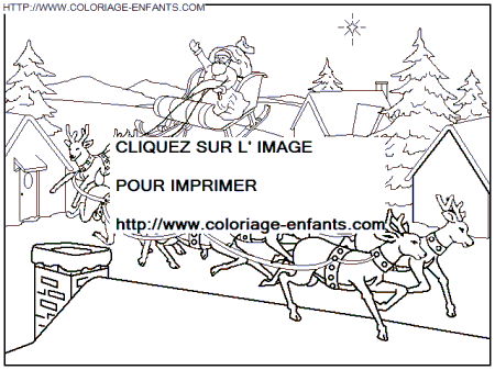 Christmas Scenery coloring