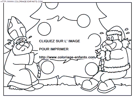 Christmas Santa Claus Funny coloring