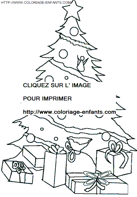 Christmas Christmas Trees coloring