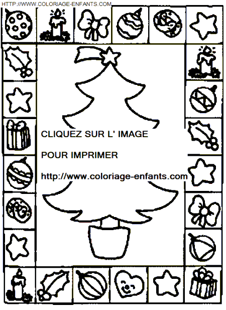 Christmas Christmas Trees coloring