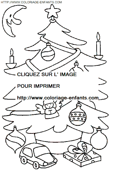 Christmas Christmas Trees coloring