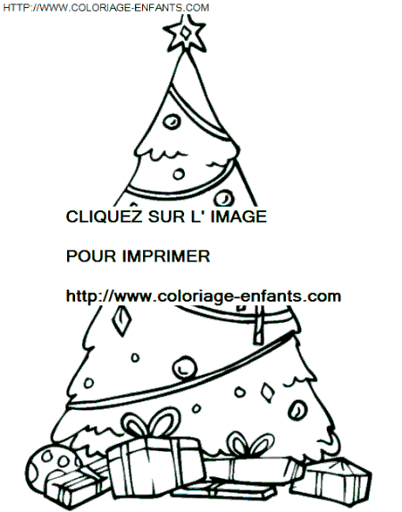 Christmas Christmas Trees coloring