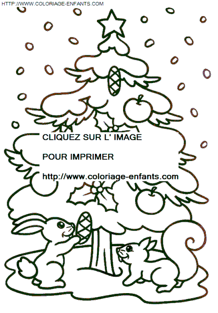 Christmas Christmas Trees coloring