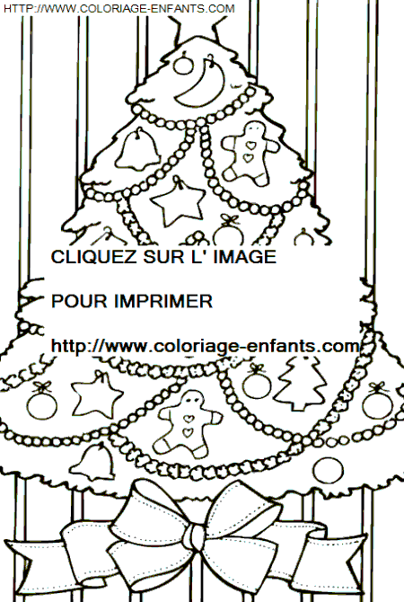 Christmas Christmas Trees coloring