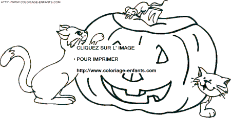 Halloween Pumpkins coloring