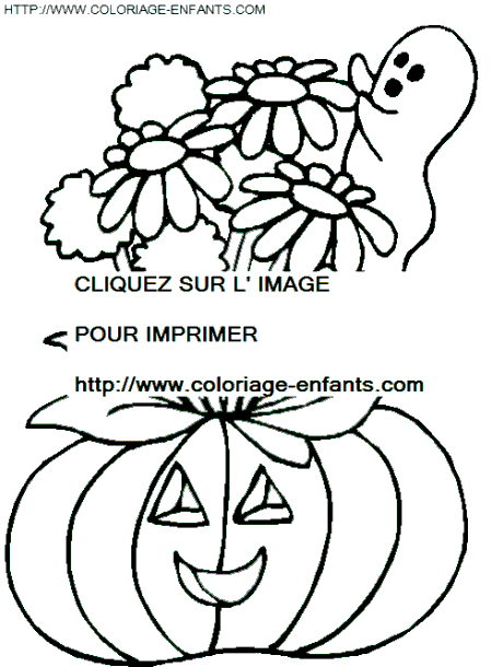 Halloween Pumpkins coloring