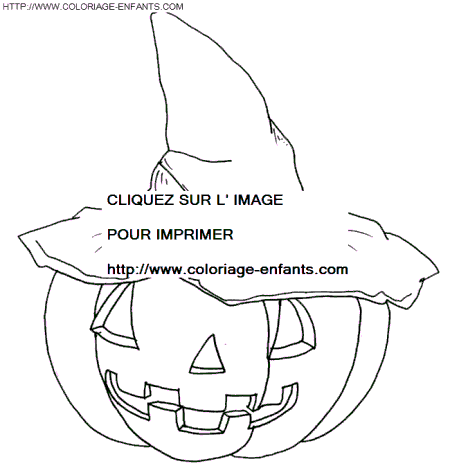 Halloween Pumpkins coloring