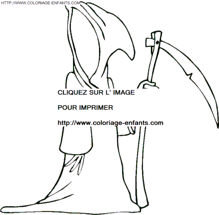 Halloween Monsters coloring page