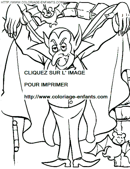 Halloween Monsters coloring