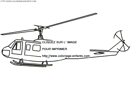 Helicopter coloring