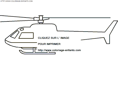 Helicopter coloring