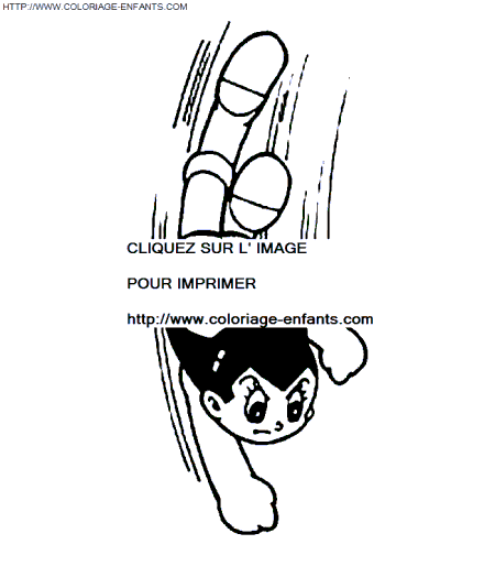 Astro Boy coloring