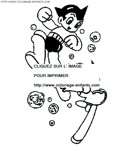 Astro Boy coloring