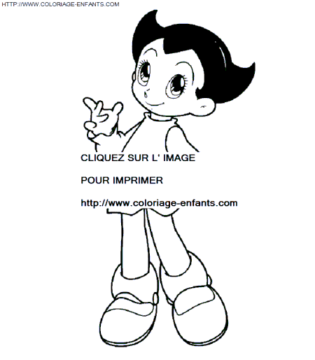 Astro Boy coloring