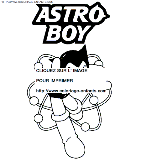 Astro Boy coloring