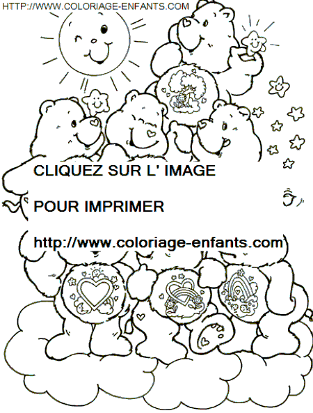 Care Bears coloring