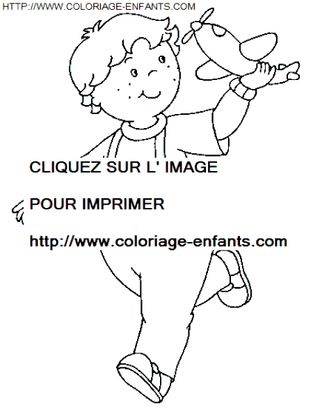 Caillou coloring