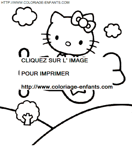 Hello Kitty coloring