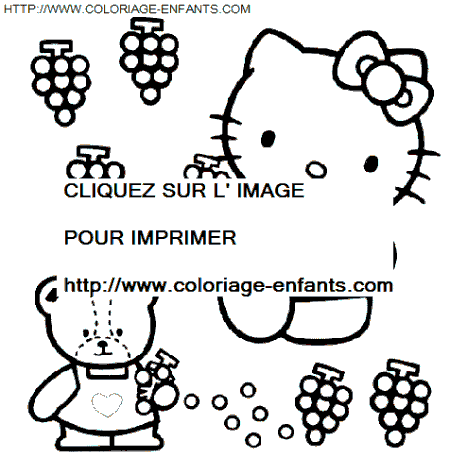 Hello Kitty coloring